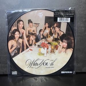 NEW TWICE With YOU-th Limited Edition Picture Disc LP Vinyl Glitter Version